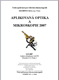 Mikroskopie a
aplikovan optika